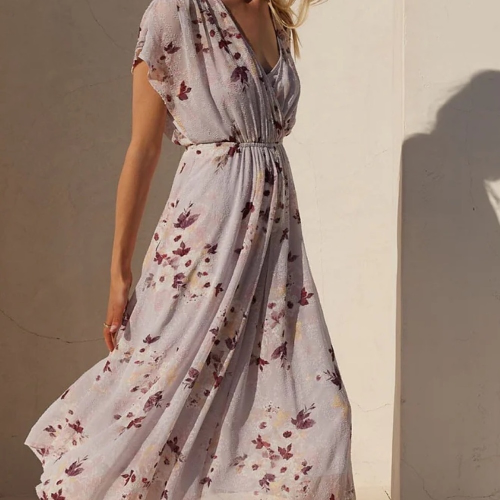 Lovestitch Reyna Pink and White Floral Dress
